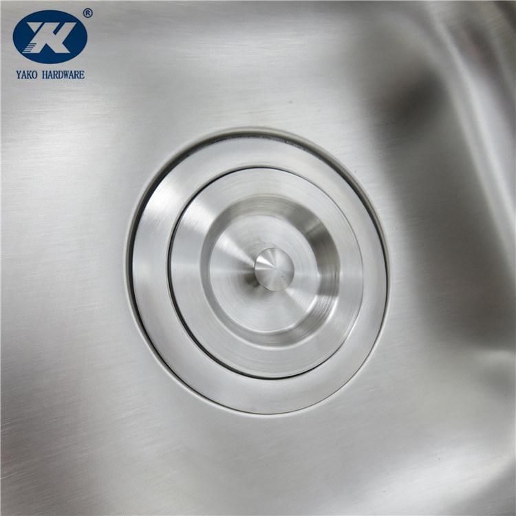 Stainless Steel Sink Waste Strainer with Basket for Kitchen Basin Leach Basket Plug Stopper