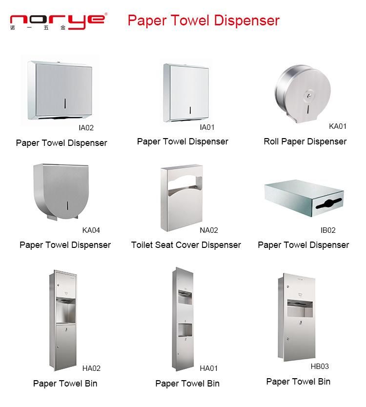 Hot Sale Stainless Steel Toilet Roll Custom Jumbo Paper Dispenser