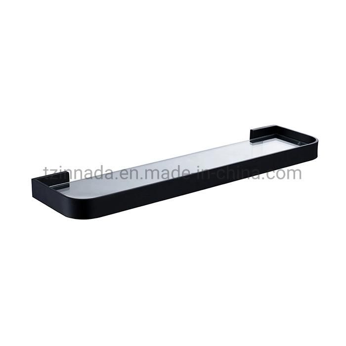 Square Wall-Mounted Matt Black SUS304 Single Tumbler Holder (NC4002-MB)