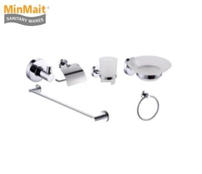 Zinc Low Price 6 Piece Bathroom Accessories Set Z-15300