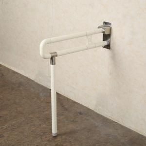 Good Quality Hot Selling Stainless Steel Safety Grab Bar Bathroom Accessories Nylon Lift up Support Grab Bar with Leg