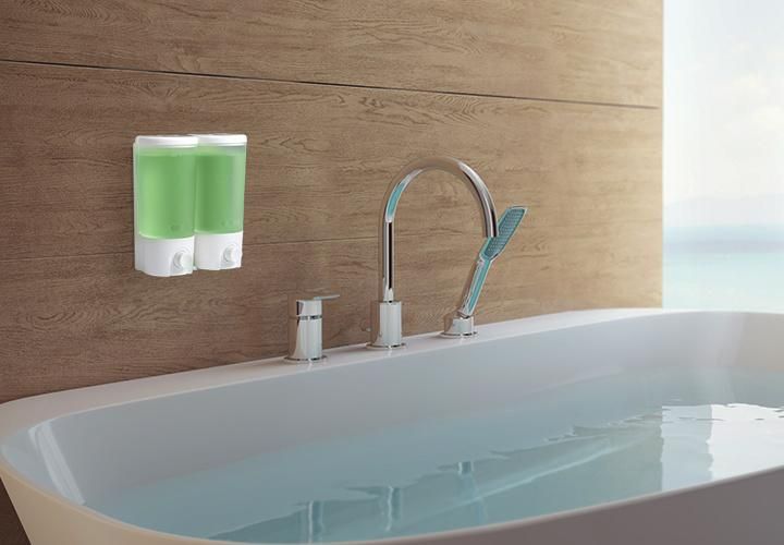 Hotel Shampoo and Soap Dispenser Manual Double Soap Dispenser