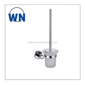 Stainless Steel Round Base Toilet Brush Rack Wn-A08