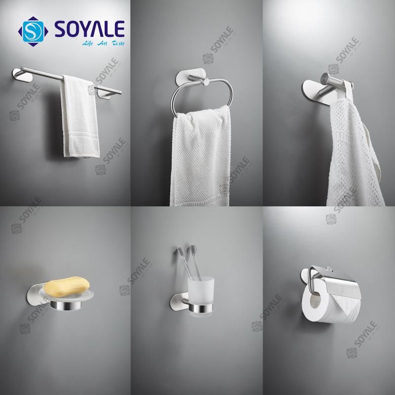 Stainless Steel 304 Bathroom Hardware 6PC Sets 3m Sticker Sy-6200