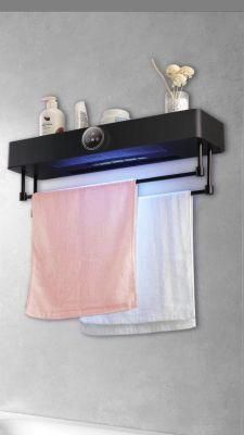 Electric UV Disinfection Towels Rack with Aluminium Alloy Bar for Hotel