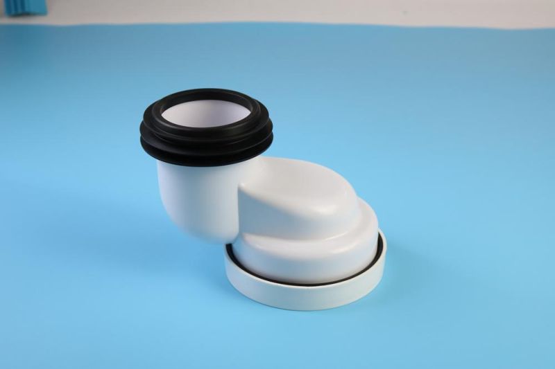 Bathroom WC Plastic accessory Adjustable Distance adjustable flat tube toilet drain shifter