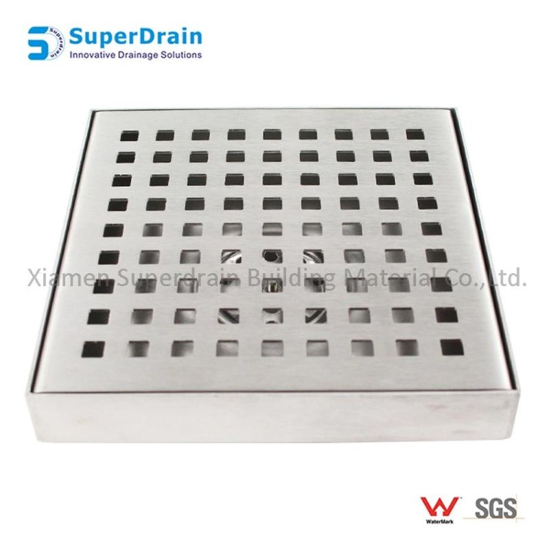 Stainless Steel 304/316 Brushed Electro Coating Plastic Linear Shower Drain