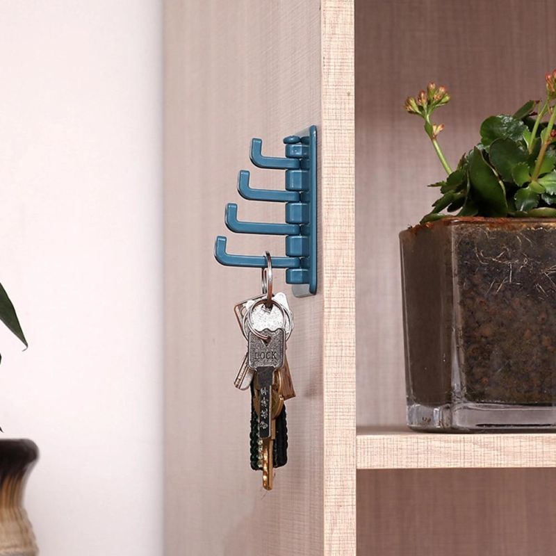 Rotatable Seamless Hook Strong Hook Kitchen Wall Hanger Bathroom Hooks