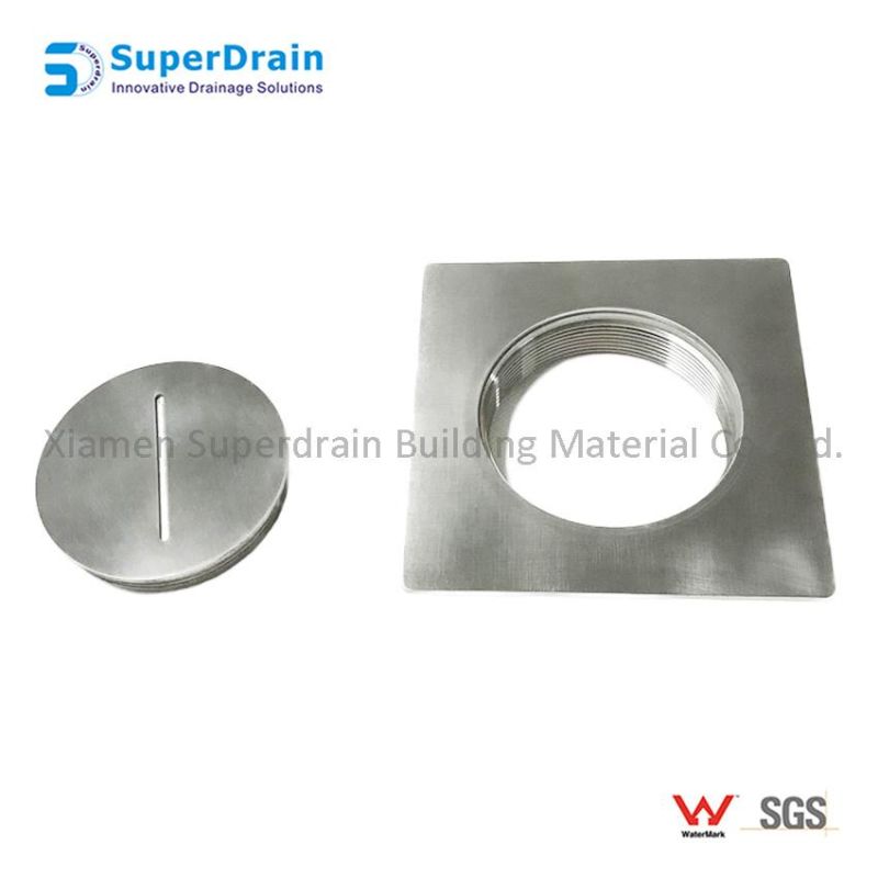 Stainless Steel Pop-up Floor Drain for Bathroom
