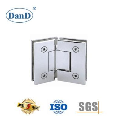 AISI 304 Wall to Bathroom Shower Door Hardare Hinge Fitting