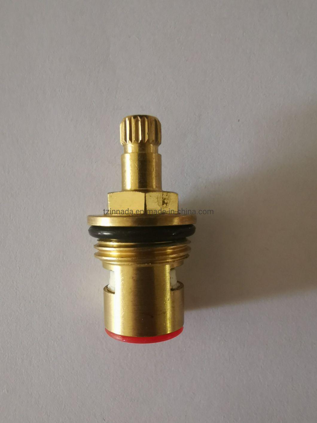 Bathroom Forged Brass Faucet Parts Ceramic Disc Cartridge