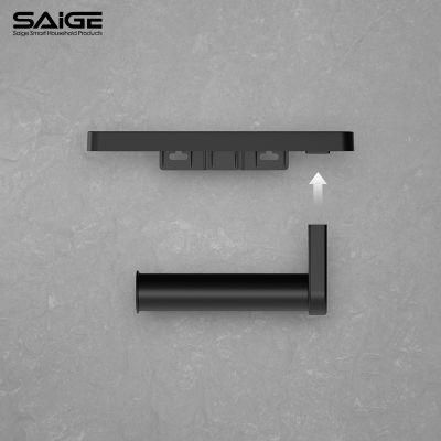 Saige ABS Plastic Wall Mounted Toilet Roll Paper Towel Holder