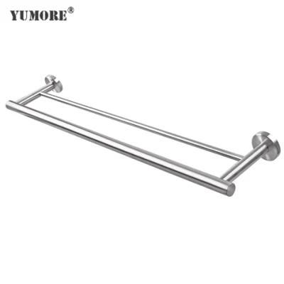 Magnetic Adhesive Stainless Steel No Drill Hotel Towel Rack
