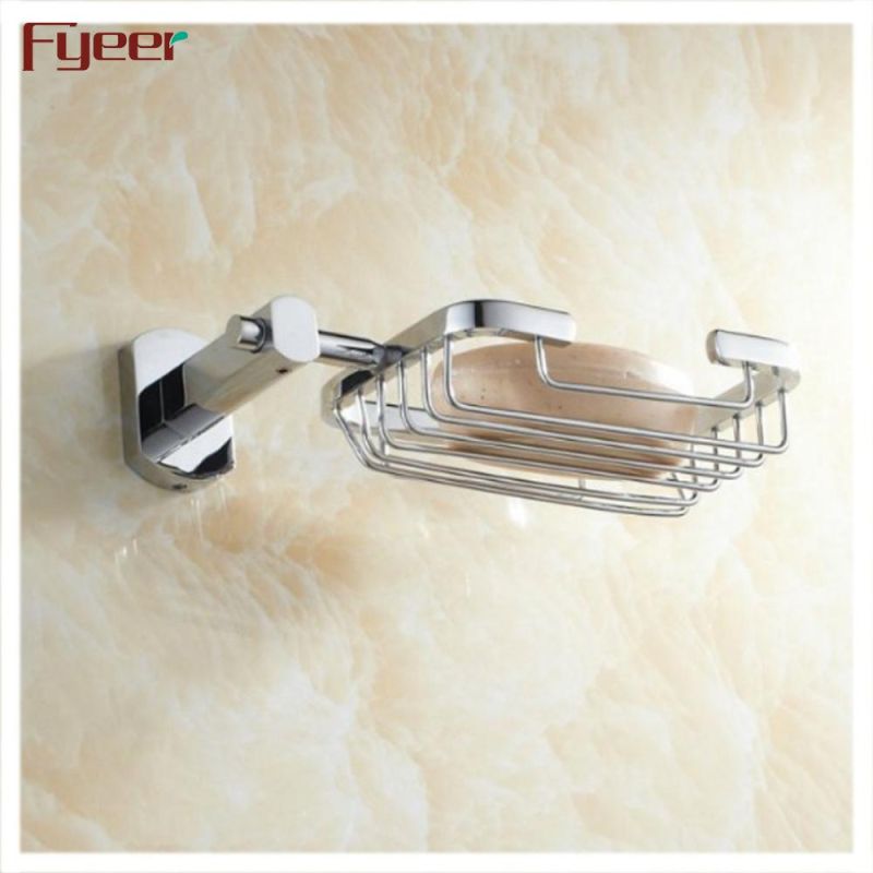 Fyeer Hot Sale Brass Bathroom Single Soap Dish