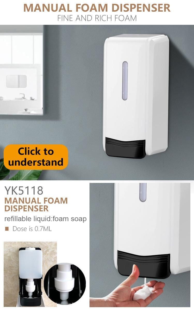 Washroom Hanging Hospital Disinfectant Soap Dispenser