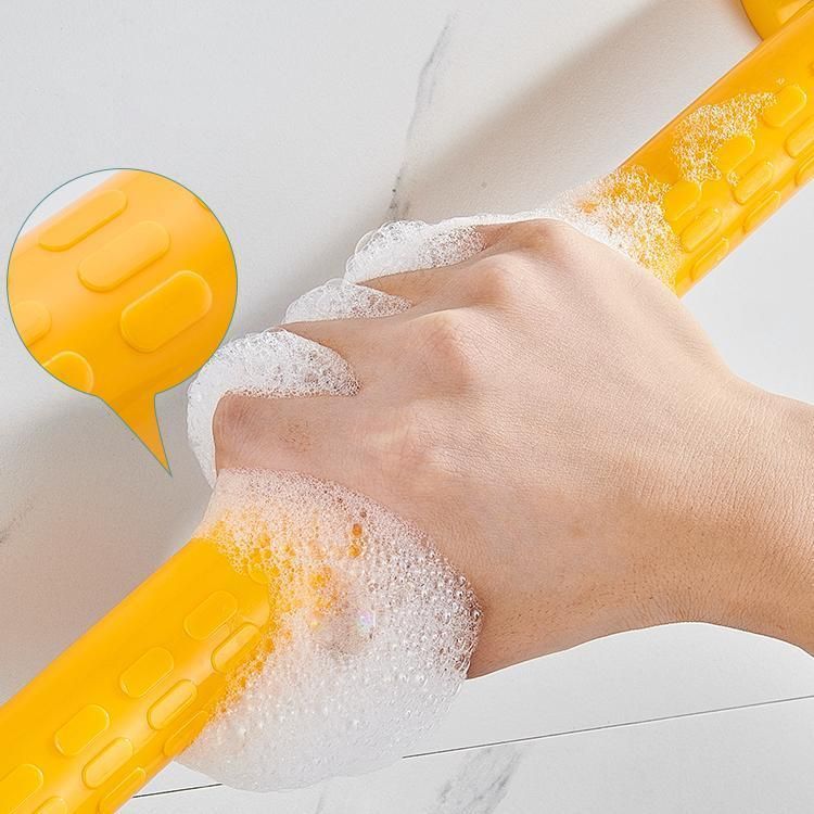 Anti-Bacteria Wall Mounted Stainless Steel 304 Nylon Bathroom Bathtub Safety Grab Bars