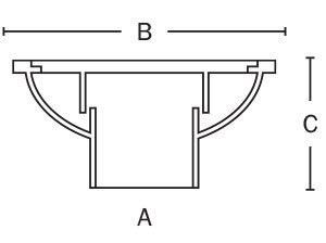 Square Floor Drain Shower Drain Made by Cast Iron