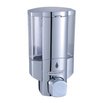 FLG Single Bottle Chamber Shower and Shampoo Dispenser Chrome