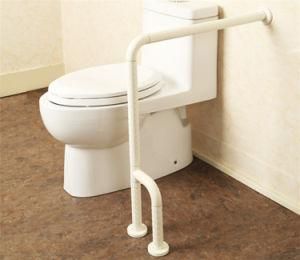 Floor-Standing Grab Bar Covers with Support Pole