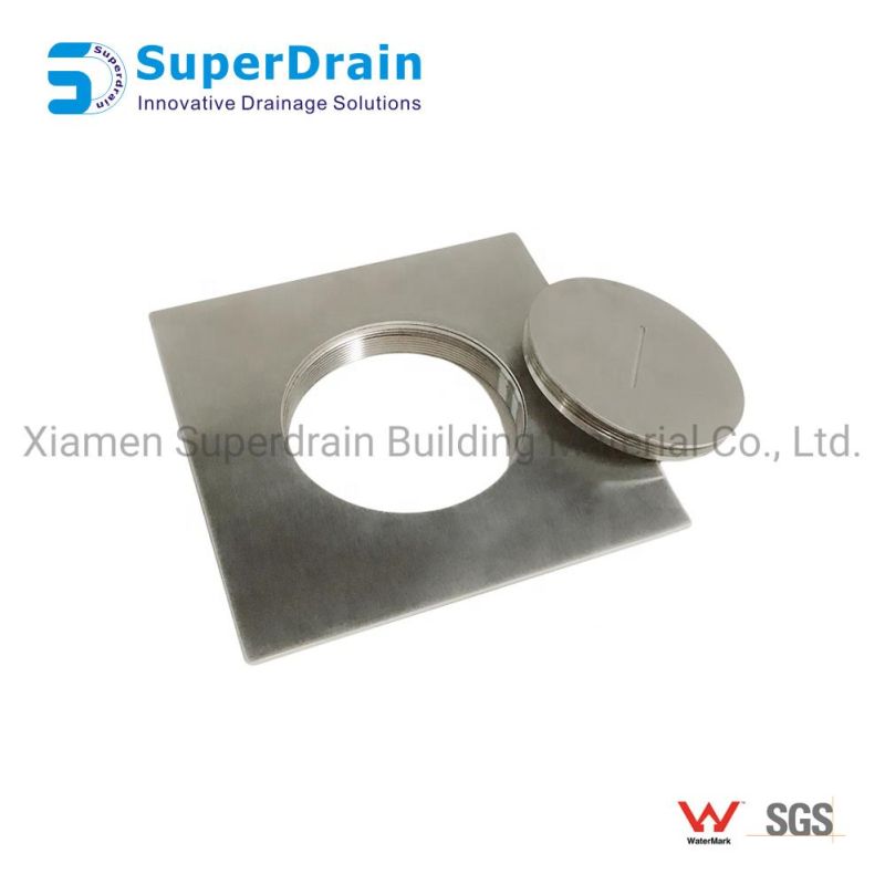 Stainless Steel Pop-up Floor Drain for Bathroom
