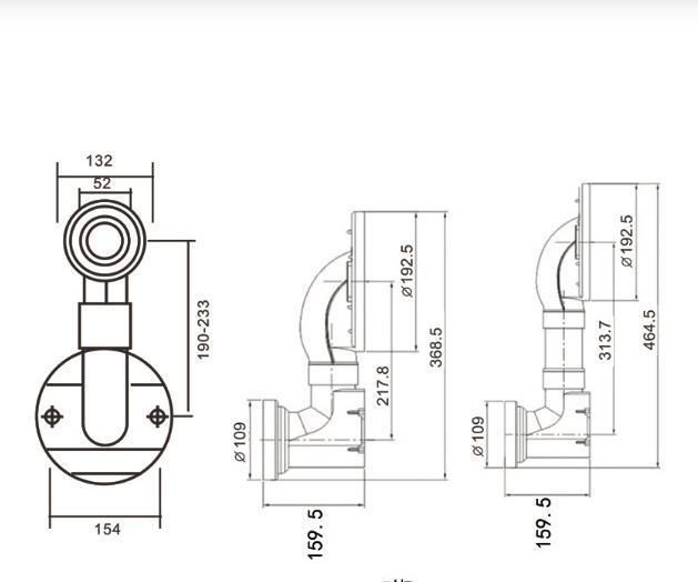 Siphonic 886 Shifter Toilet Pan Connector