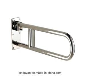 Stainless Steel Folding Bathtub Grab Bar, Polished Plating