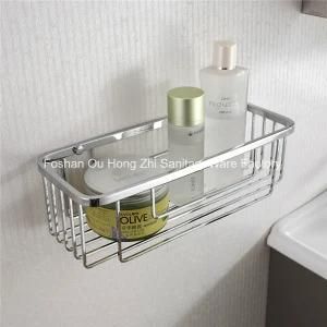 Corner Stainless Steel Bathroom Accessories Net Storage Rack Shelf