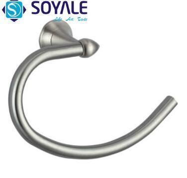 Zinc Alloy Towel Ring with Brush Nickel Finishing Sy-3960