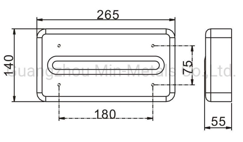 Table Tissue Dispenser Paper Holder Mx-pH313