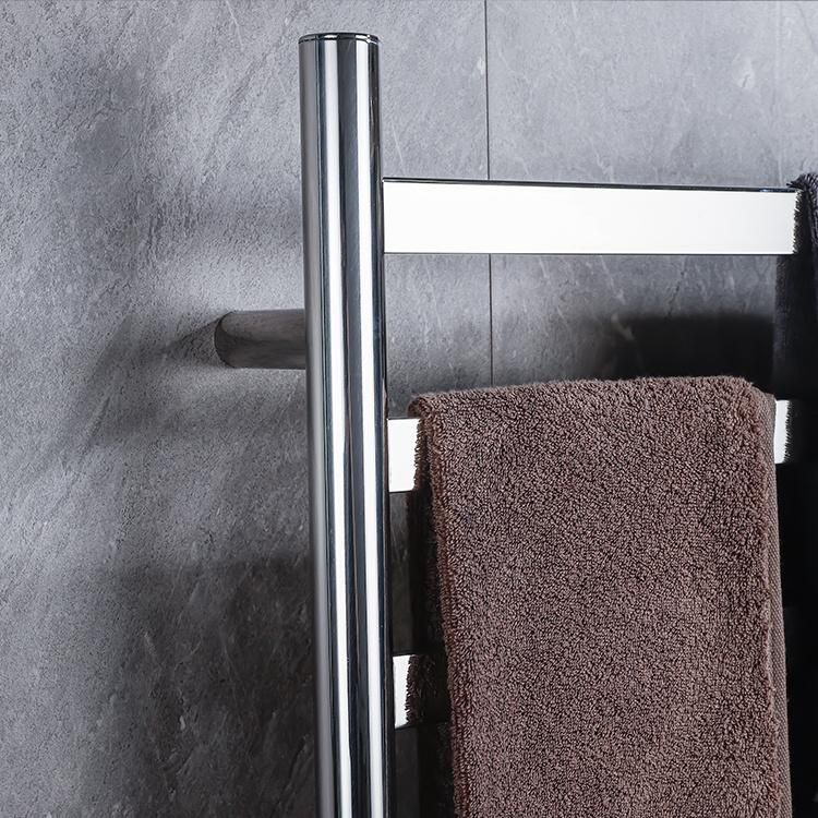 Kaiiy Modern Bathroom Electric Clothes Towel Drying Rack Electric Radiator Warmer Heated Bath Towel Rack