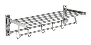 Modern Design Stainless Steel 304 Polished Towel Rack Bathroom Accessory