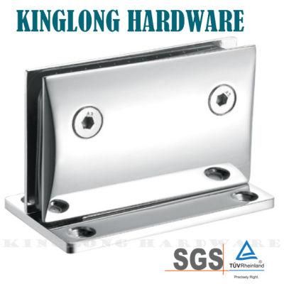 High Quality Frameless Door Glass to Wall Brass Shower Hinge