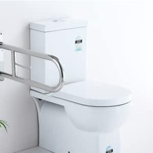 Handicap Grab Bars for Bathroom Toilet Safety Rails Flip up Grab Bar