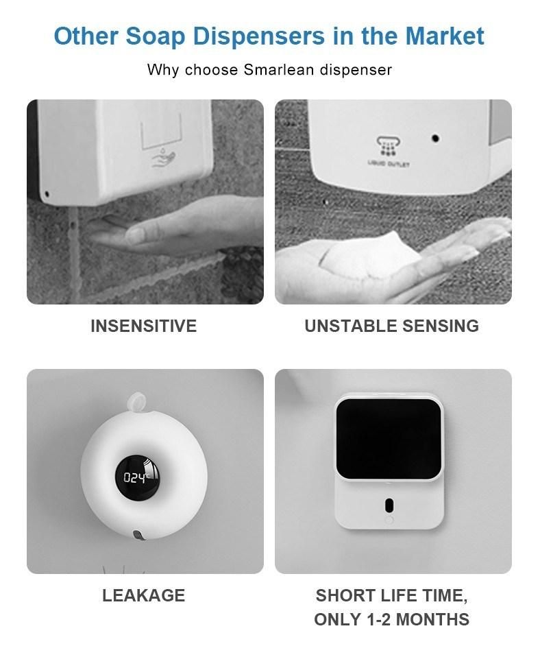 Hand Hygiene Washroom Power Saving Sensor Automatic Foam Soap Dispenser