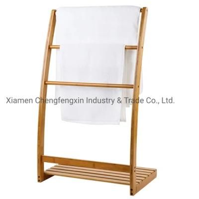 Bamboo Bathroom Tower Holder