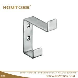Bathroom or Washroom Public Coat Hanger Stainless Steel Coat Hook (H11)