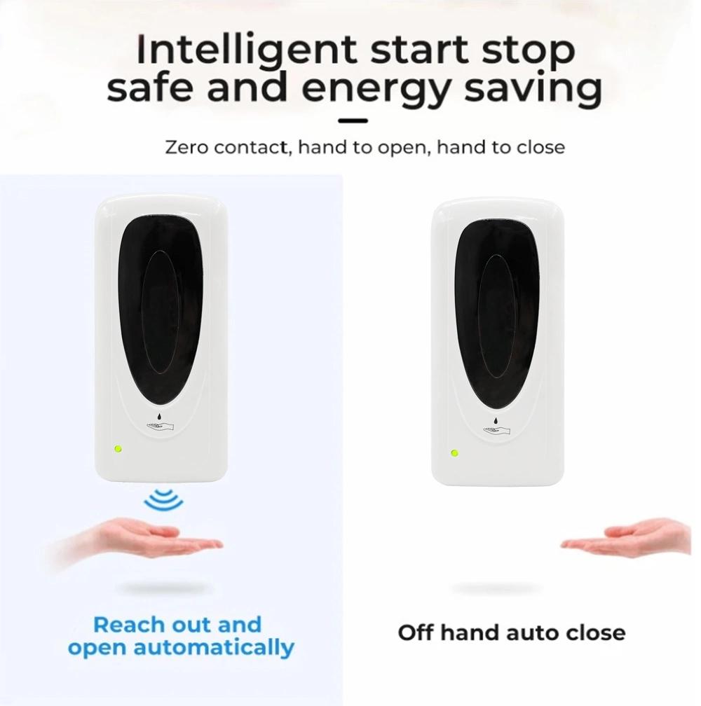 Spray Foam Wall Mount Infrade Automatic Alcohol Gel Hand Sanitizer Dispenser 1L