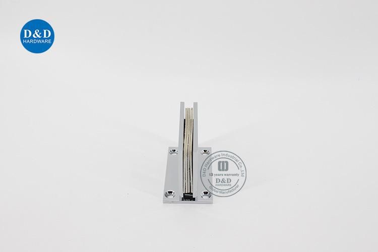 90 Degree Stainless Steel Glass Door Hinge for Hotel Shower Room