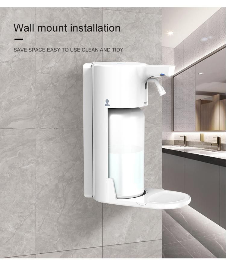 Saige 1200ml Wall Mounted High Quality Automatic Hand Sanitizer Dispenser