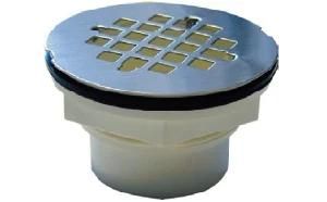 Plastic Solvent Weld Shower Drain, Fit &gt;2&quot; Dwv Pipe, Cupc