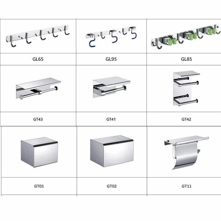 304 Stainless Steel Cheapest Sanitary Ware Wall Mounted Washroom Restroom Bath Toilet Hotel Bathroom Accessory Shower Accessories