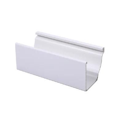 Nigeria 5.2 Inch Roof PVC Rainwater Gutter and Downspout Fittings 90 Degree Downspout Elbow