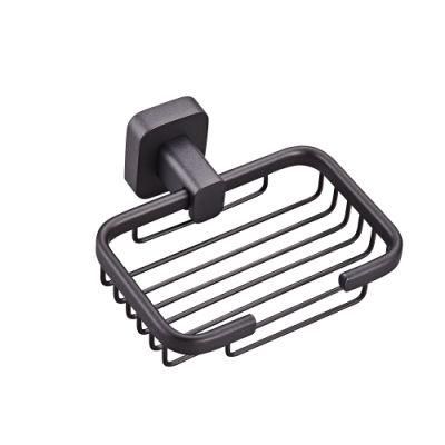 Yundoom OEM Black Soap Dish Sponge Holder Bar Basket Stainless Steel Wire Shower Soap Holder Dishes for Bar Soap