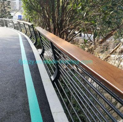 Eco-Friendly Outside Bamboo Grab Rail Handrail Guardrail Railing for Safety