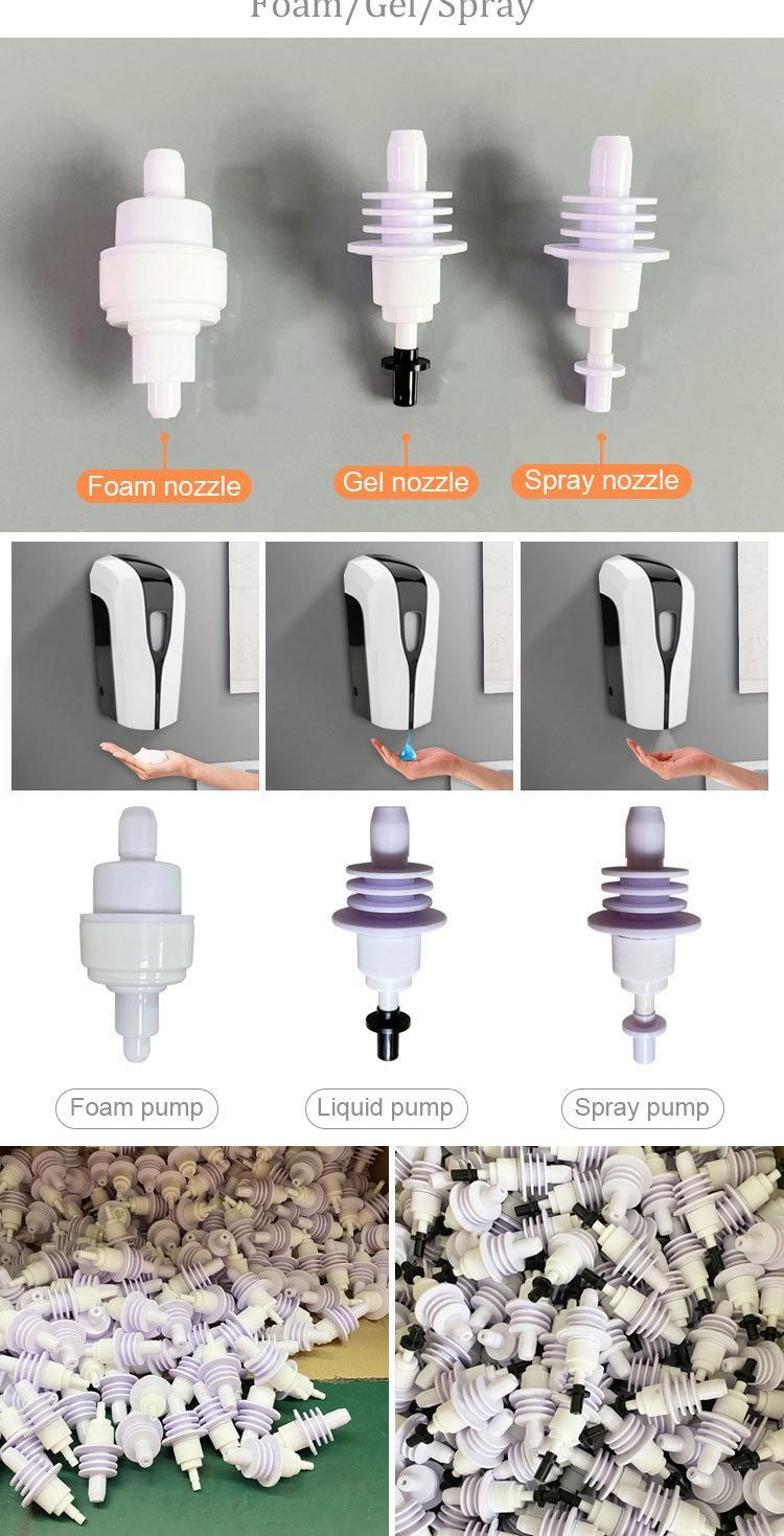 Touchless/Automatic Hand Sanitizer Dispenser/Liquid Soap Dispenser Gel/Liquid/Foam/Spary Pump Nozzle