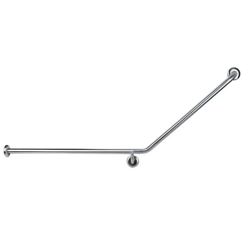 L Shaped Polished 304 Ss Elderly Shower Rail