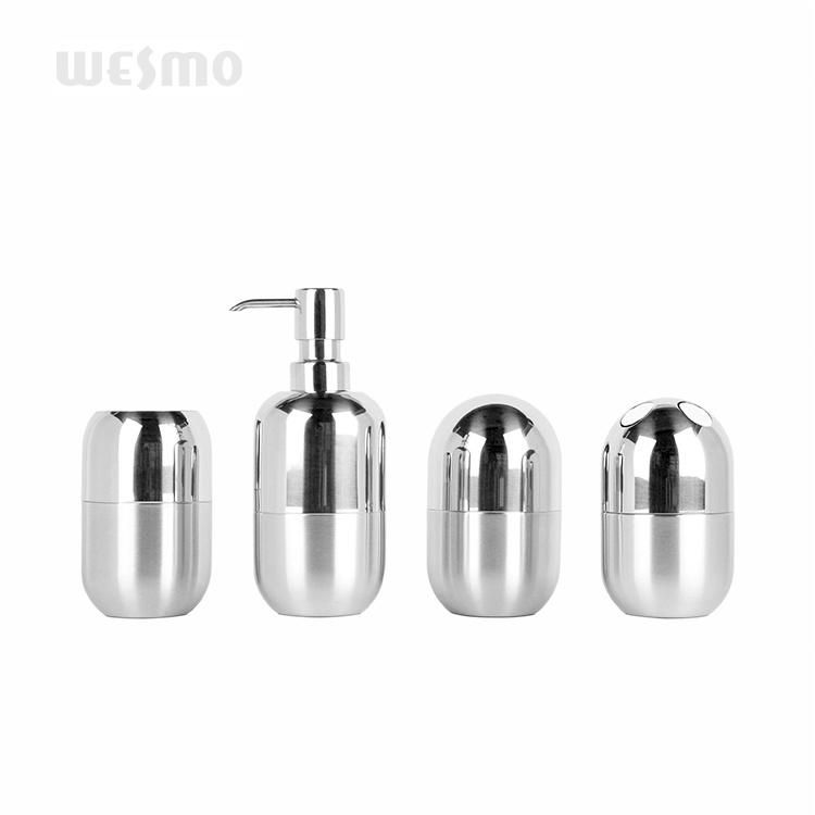Stainless Steel Bath Accessories-Capsule Shape