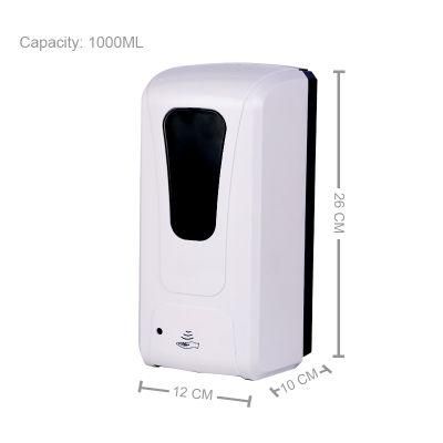 1000ml Automatic Hand Sanitizer Dispenser Wall Mounted Automatic Soap Dispenser