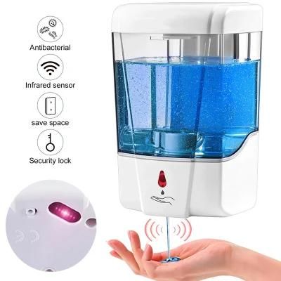 700ml Wall Mount Automatic Dispenser Pump Touch Free Soap Dispenser Lotion Pump Hand Sanitizer Dispenser