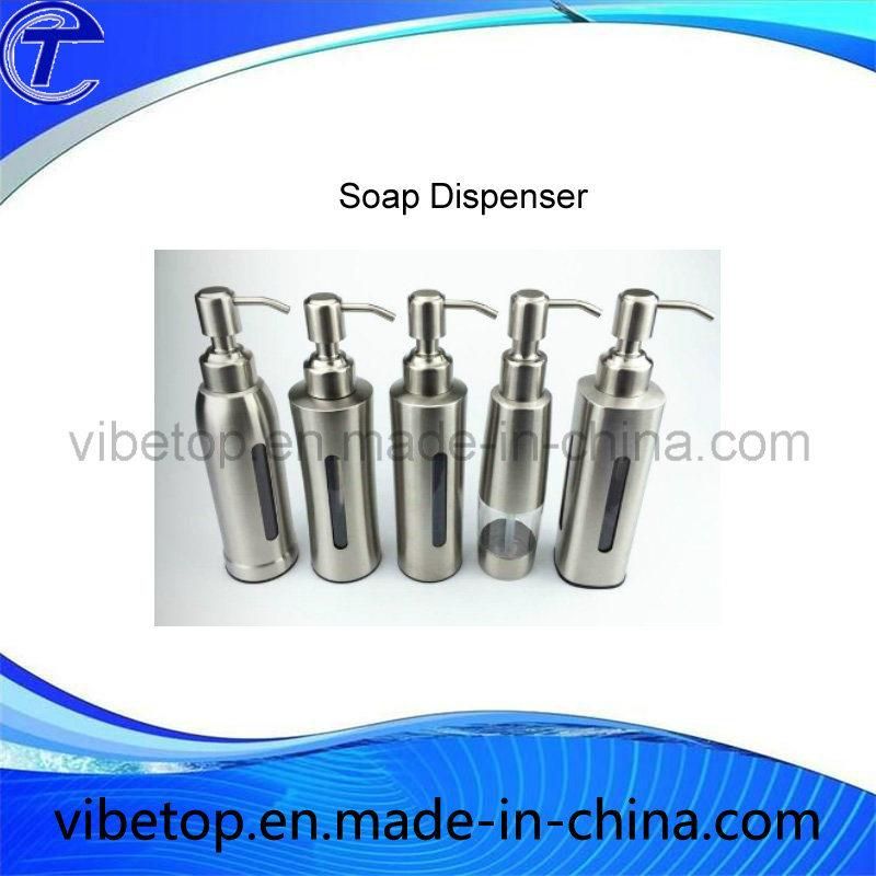 Manual Soap Dispenser Holder with Zinc Alloy Plated